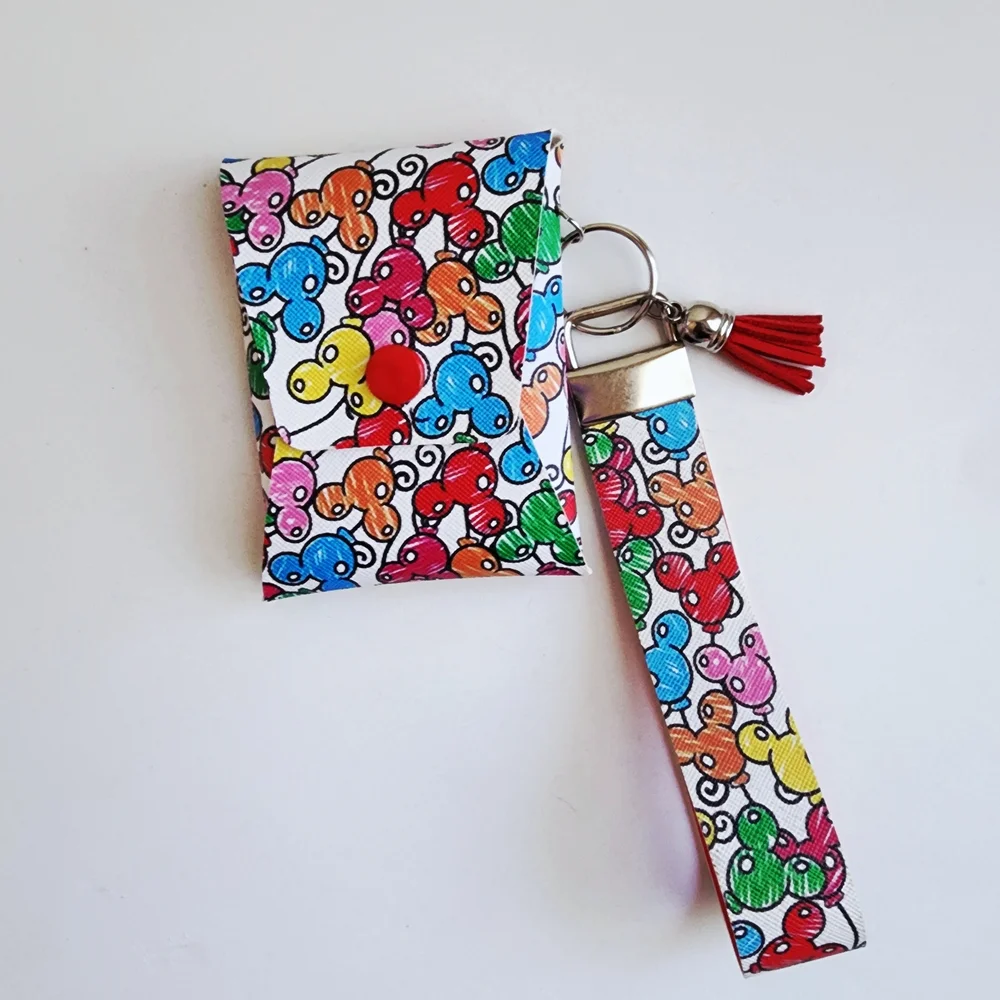 Colorful Balloons Wristlet Wallet